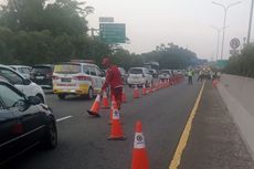 Tol Jagorawi Arah Puncak dan Sukabumi Macet