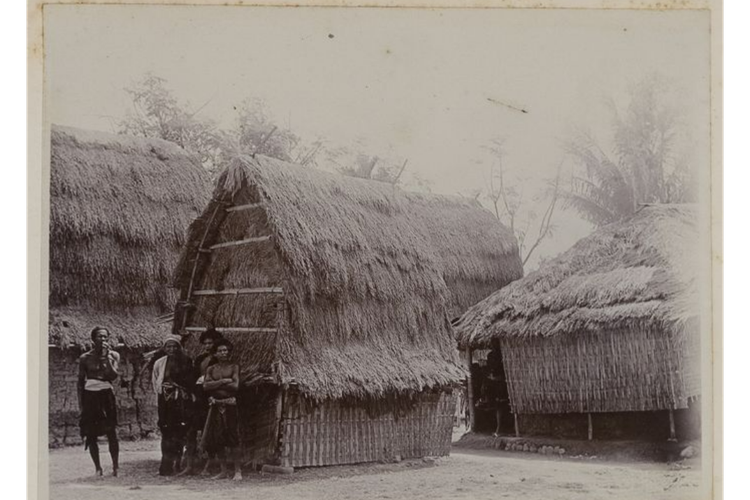 Foro salah satu desa di Lombok Timur tahun 1920
