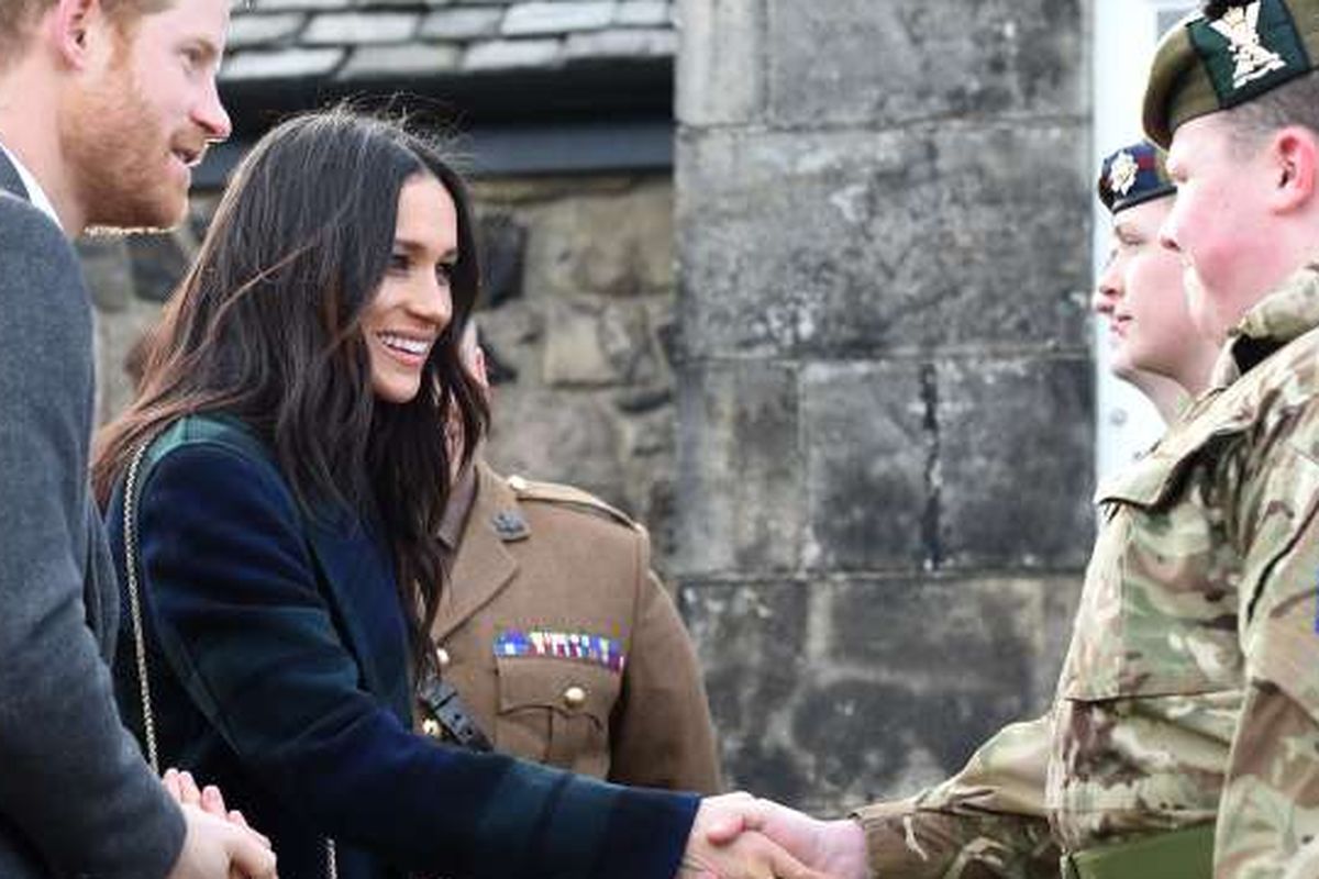 Tentara dalam pernikahan Harry dan Meghan