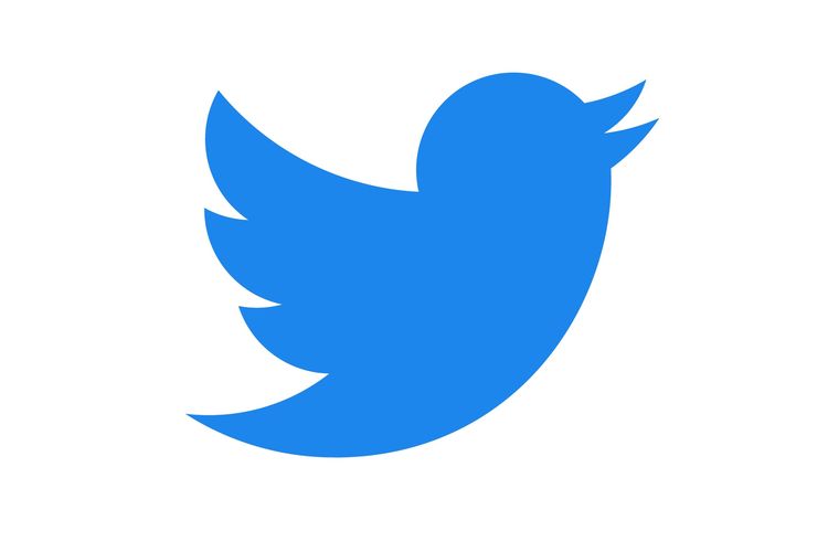 Ilustrasi logo Twitter burung biru terkini sebelum diganti jadi logo X.