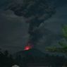 Gunung Ibu di Halmahera Barat Kembali Meletus, Tinggi Kolom Abu 3.000 Meter Disertai Lava Pijar