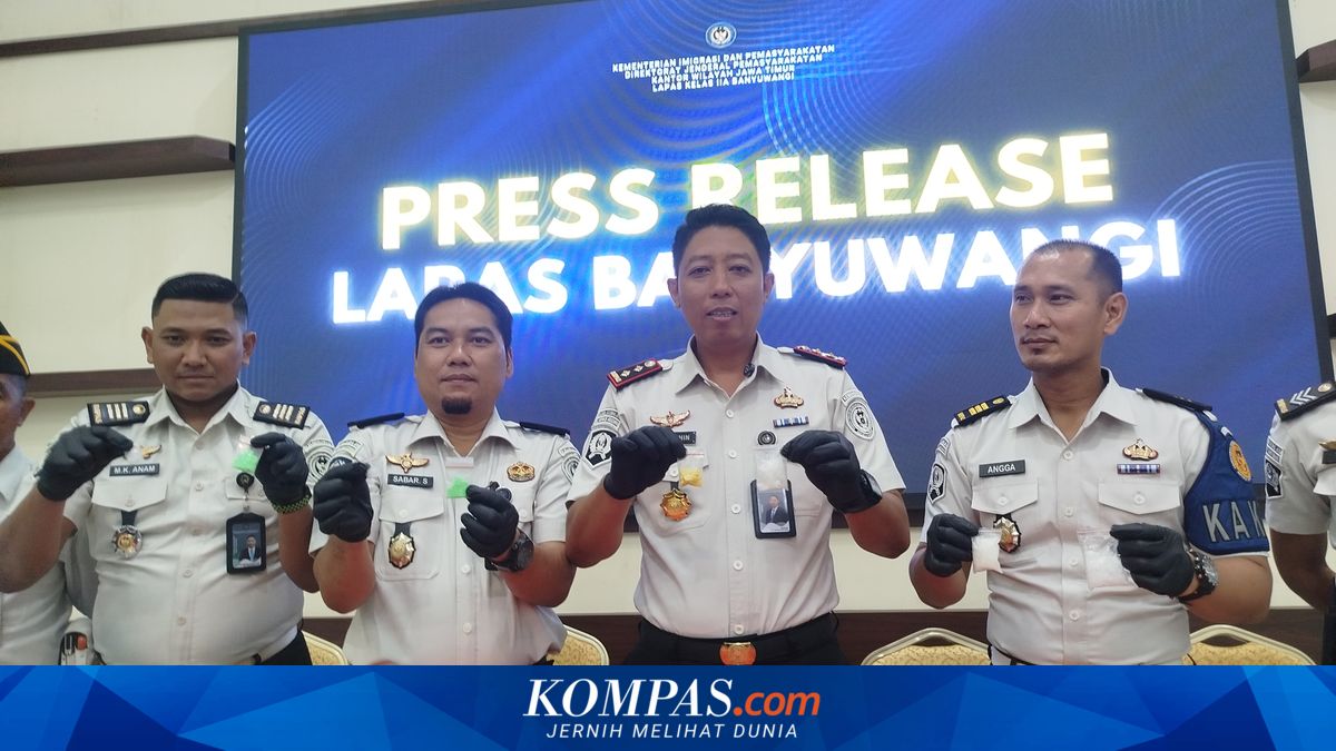 2 Napi Selundupkan 27 Paket Narkoba ke Lapas Banyuwangi, Modus Dilempar dari Luar Tembok