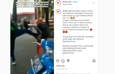 Viral, Video Driver Ojol Tendang Konsumen di Bandung, Ini Kata ...