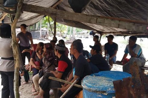 25 TKI Ilegal Terlantar di Pantai Bakau Nongsa Diselamatkan Polisi