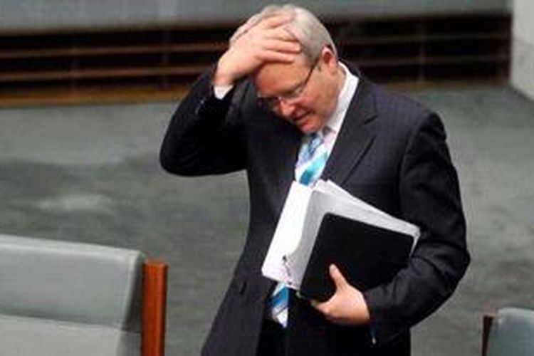 PM Australia Kevin Rudd.