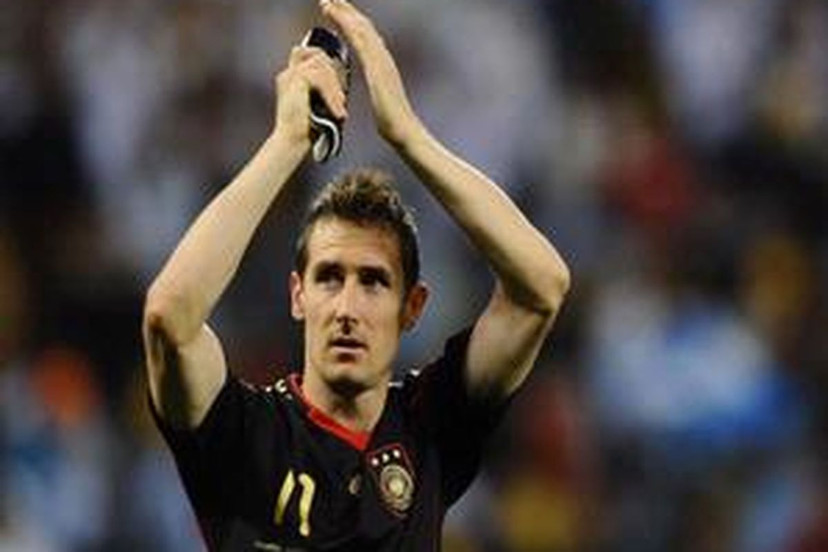 Striker Jerman, Miroslav Klose.