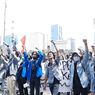 Unjuk Rasa di Patung Kuda, Mahasiswa: Mohon Maaf Sedang Ada Perbaikan Demokrasi