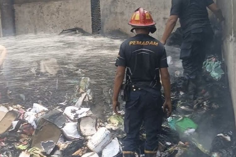 Gudang Aset Dinas Pertanian Pesisir Selatan Terbakar, 62 Motor Hangus, Kerugian Rp 1,5 Miliar