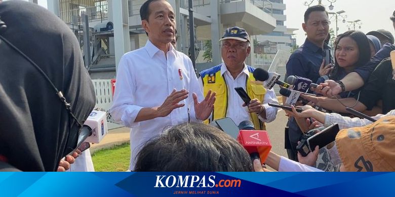 Saat Menteri Basuki Bantu Media "Menodongkan" Ponsel Ketika Wawancara Jokowi...