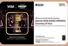 Belanja dengan BRI Kartu Kredit, Raih Kesempatan Hadiri MAMA Awards 2026 di Osaka