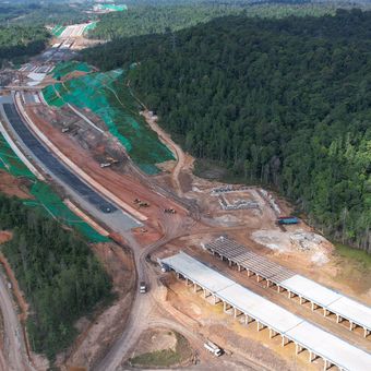 Jalan Tol IKN KKT Kariangau-Sp Tempadung