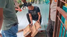 Pencurian Laptop di SD Negeri di Ngawi Jatim, 3 Pelaku Ditangkap