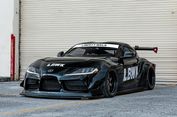 Toyota Supra Semakin Agresif Pakai Bodykit Liberty Walk