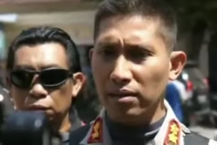 Tangkapan layar video Kombes Pol Arsal Sahban saat menjadi Kapolres Lumajang 