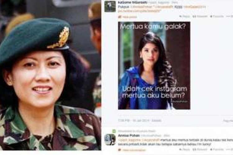 Ani Yudhoyono dan Annisa Pohan