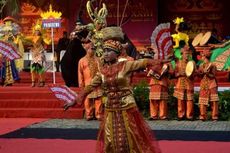 Pawai Budaya Lampung Awali Festival Krakatau