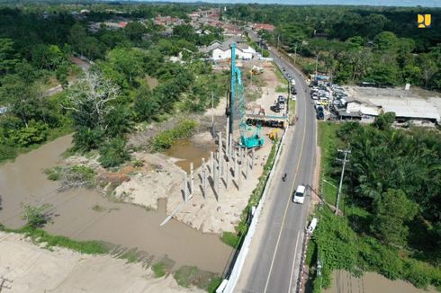 Proyek Jembatan Nibung di Bangka Tengah Ditargetkan Rampung Akhir 2021