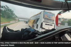 Video Viral Bus Sanjaya Trans Melakukan Aksi Oleng di Jalan