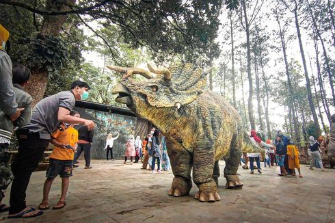 Mojosemi Dinosaurus Park, Rumah Dinosaurus di Kaki Gunung Lawu