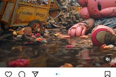 Boneka Mirip Kaws di Tumpukan Sampah di Yogya, Cak Ncop Sebut Awalnya Iseng