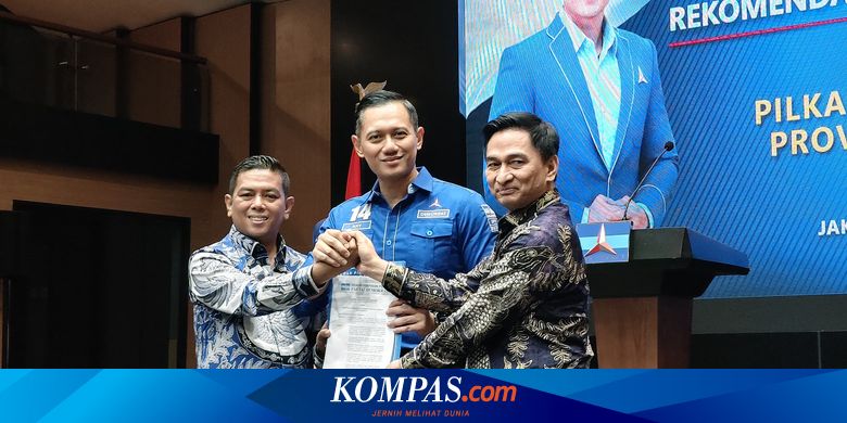 Demokrat Resmi Dukung Andra Soni-Dimyati di Pilkada Banten 2024