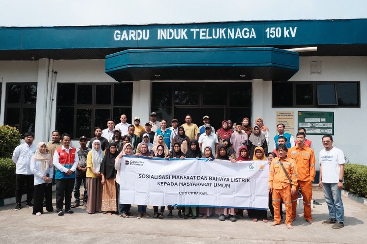 Harpelnas 2026, PLN Edukasi Warga Sekitar GI Teluk Naga soal Bahaya Listrik