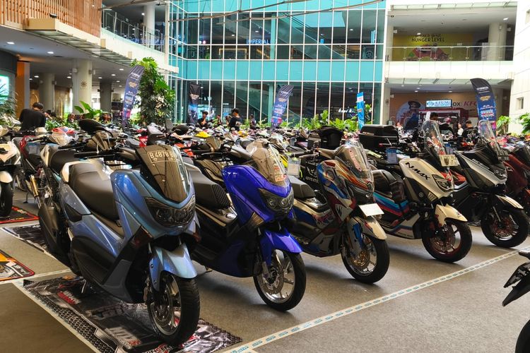 Ratusan Skutik Ramaikan Kontes Modifikasi di Jakarta Selatan