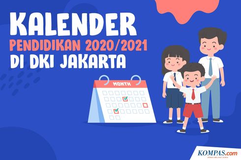 INFOGRAFIK: Kalender Pendidikan 2020/2021 DKI Jakarta