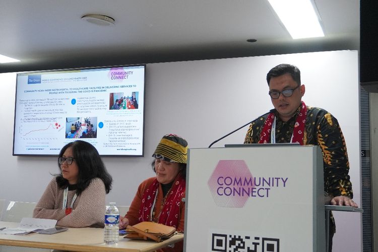 STPI berkesempatan menjadi track lead di Community Connect World Conference on Lung Health 2023.