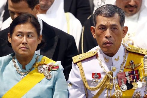 Berdebat Soal Ratu Kedua, Raja Thailand Marah dan Hancurkan Pergelangan Kaki Saudaranya