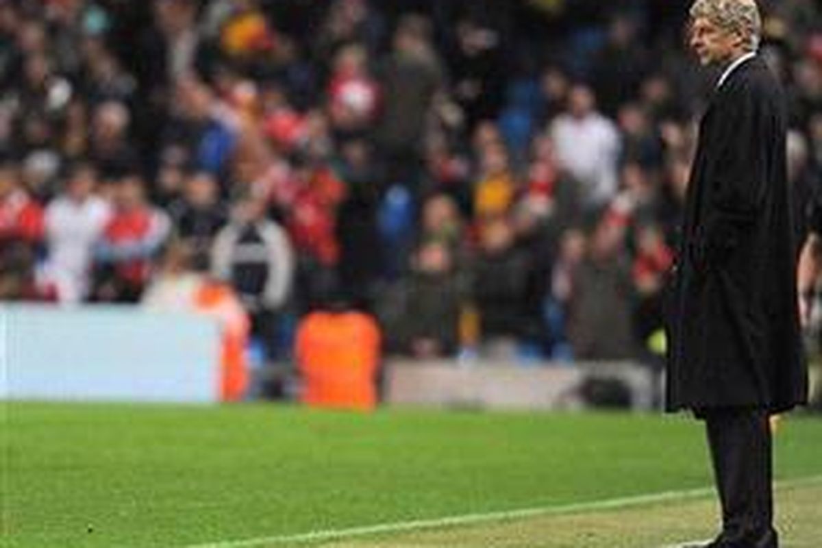 Pelatih Arsenal, Arsene Wenger.