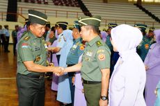 Panglima TNI Terima Laporan Kenaikan Pangkat 66 Perwira Tinggi, Dankodiklatad dan Kapuspen Naik Satu Bintang