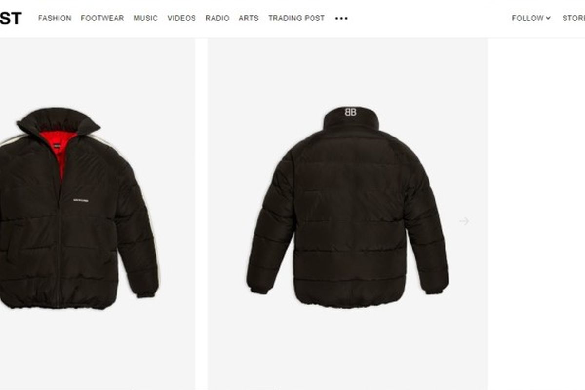 Balenciaga Pillow Puffer Jacket Release