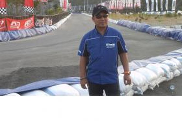 Manajer Motorsport Yamaha Indonesia, Supriyanto.