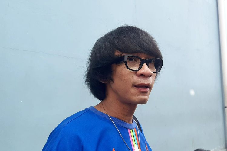 Komedian Aming saag ditemui di kawasan Tendean, Jakarta Selatan, Rabu (4/3/2020).