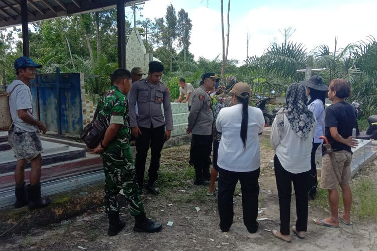 Polisi Sebut Pembongkaran 14 Makam di Barito Timur Terjadi Bertahap, Pelaku Masih Diburu