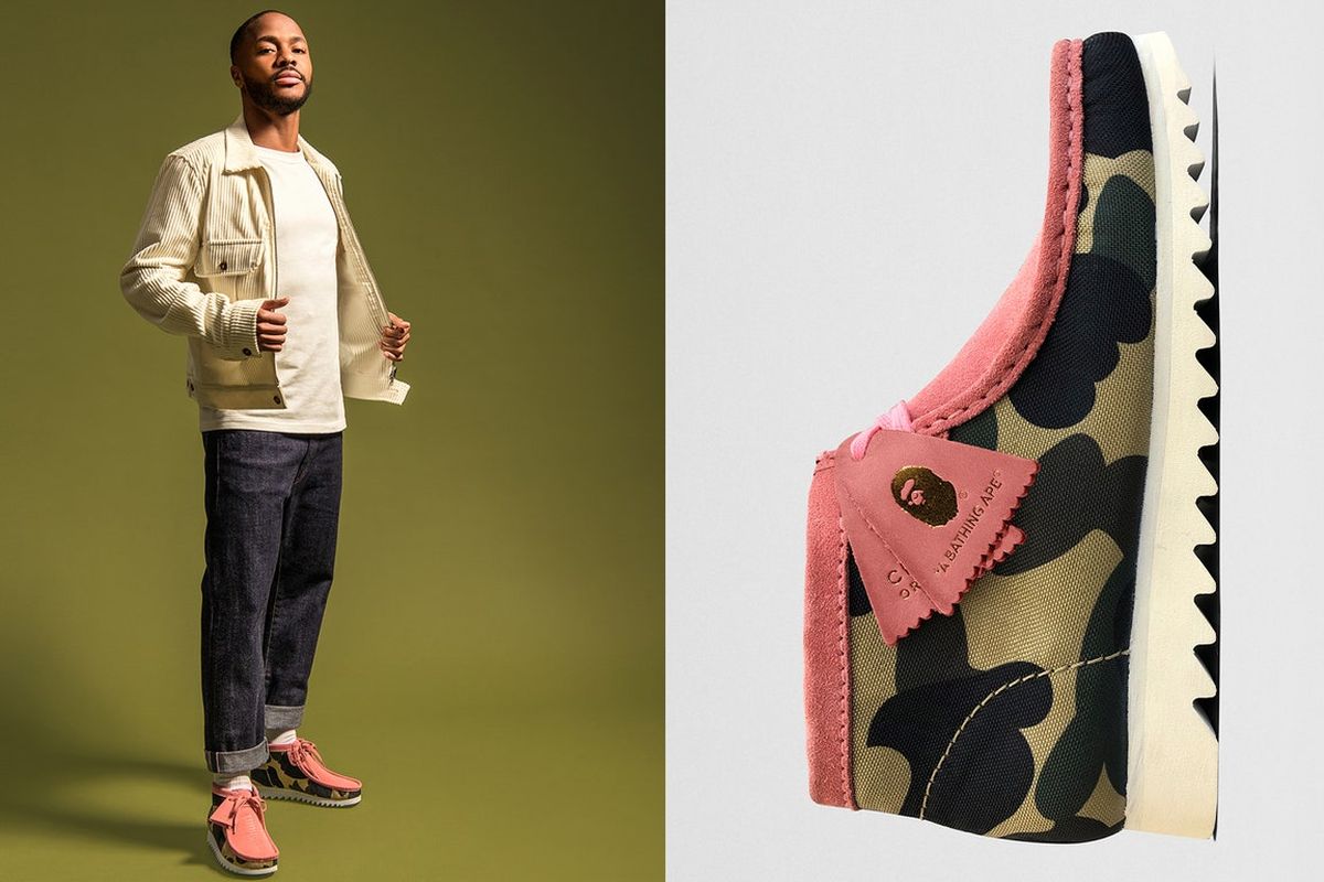 Clarks X Bape dan Raheem Sterling