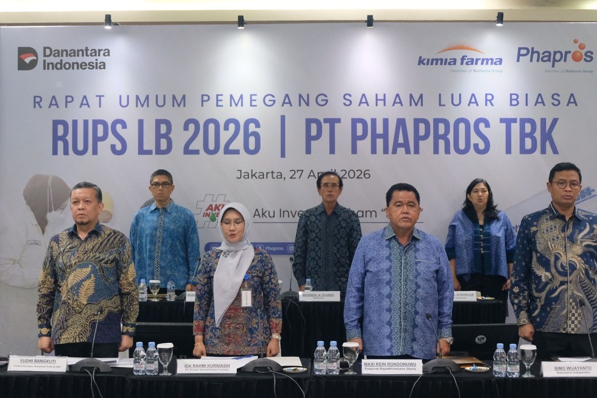 Phapros (PEHA) Rombak Dewan Direksi dan Komisaris, Berikut Susunan Terbarunya