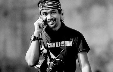Sutradara Dimas Djayadiningrat menjadi salah satu pembicara sesi Creatalks, salah satu rangkaian perhelatan Playfest 2022.
