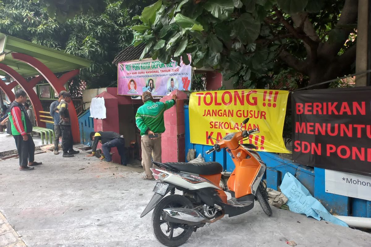 Gusur Sdn Pondok Cina 1 Untuk Jadi Masjid Agung Pemkot Depok Disebut Tak Libatkan Warga 8876