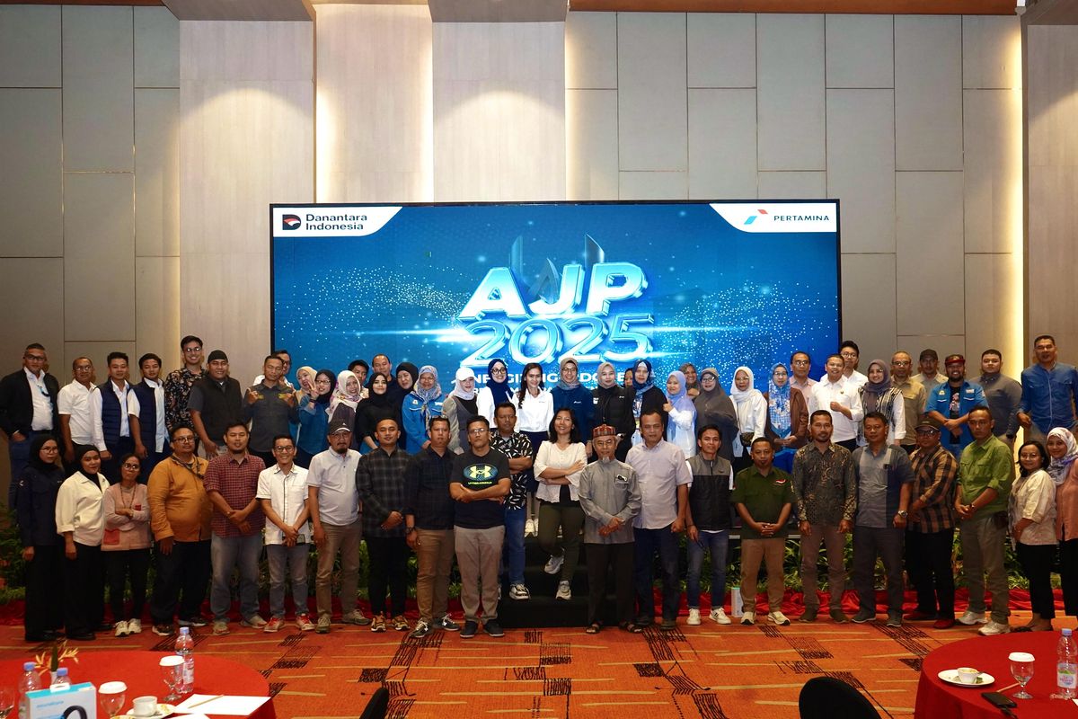 Sosialisasi Anugerah Junalistik Pertamina (AJP) 2025 wilayah Sumatera Bagian Selatan (Sumbagsel) di Palembang yang dihadiri sekitar 60 media, Senin (11/8/2025).
