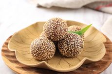 Cara Membuat Onde-onde Kukus Isi Kacang Hijau