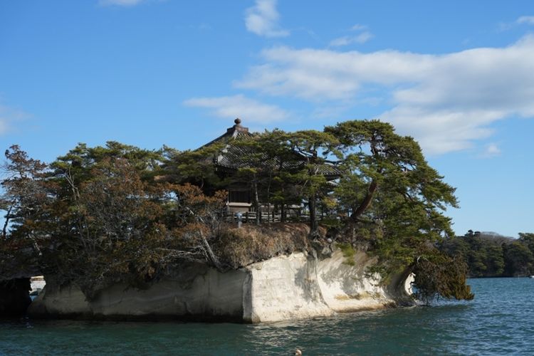 Kepulauan Matsushima, salah satu tempat wisata di Prefektur Miyagi, Jepang.
