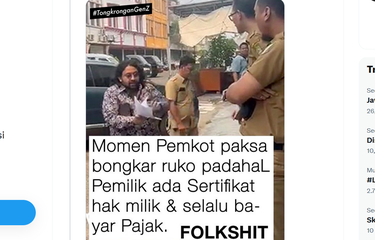 Ramai soal Pemkot Tangerang Bongkar Paksa Ruko Warga, Apa ...