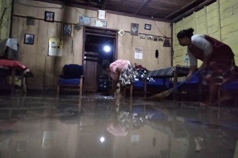 Banjir Terjang Nganjuk, 8 Hektare Padi Terancam Gagal Panen