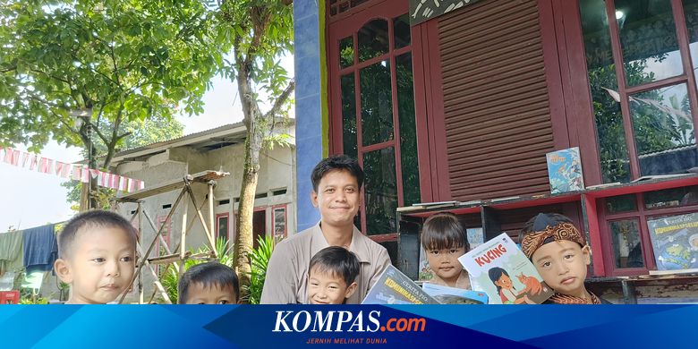 Kisah Robi Pencetus "Rakus", Ruang Teduh Literasi Anak di Pinggiran Bogor
