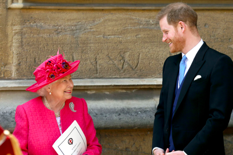 Pangeran Harry dan Ratu Elizabeth II. Pada Kamis (8/9/2022) waktu Ingris, Ratu Elizabeth II wafat.