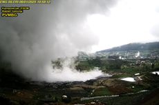 Status Waspada, Kawah Sileri Dieng Semburkan Lumpur 40 Meter