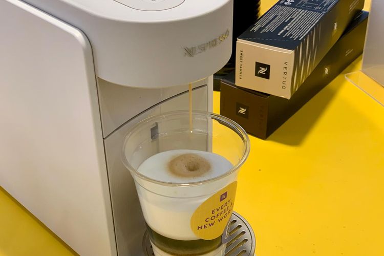 Mesin Nespresso Vertuo Up Terbaru, Bikin Kopi Kurang dari Semenit 