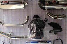 Muffler Yoshimura Buat R25, R15 dan Xabre